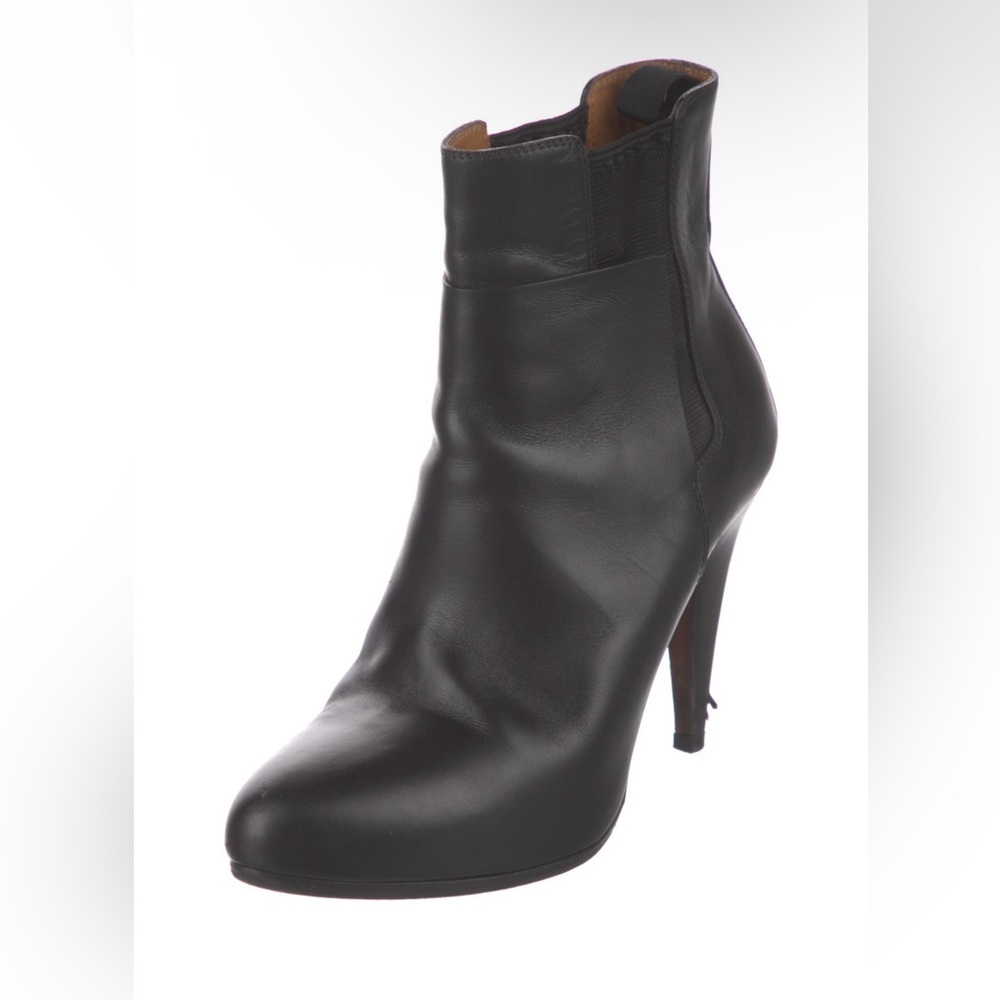 Balenciaga Sleek Black Heeled Boots
